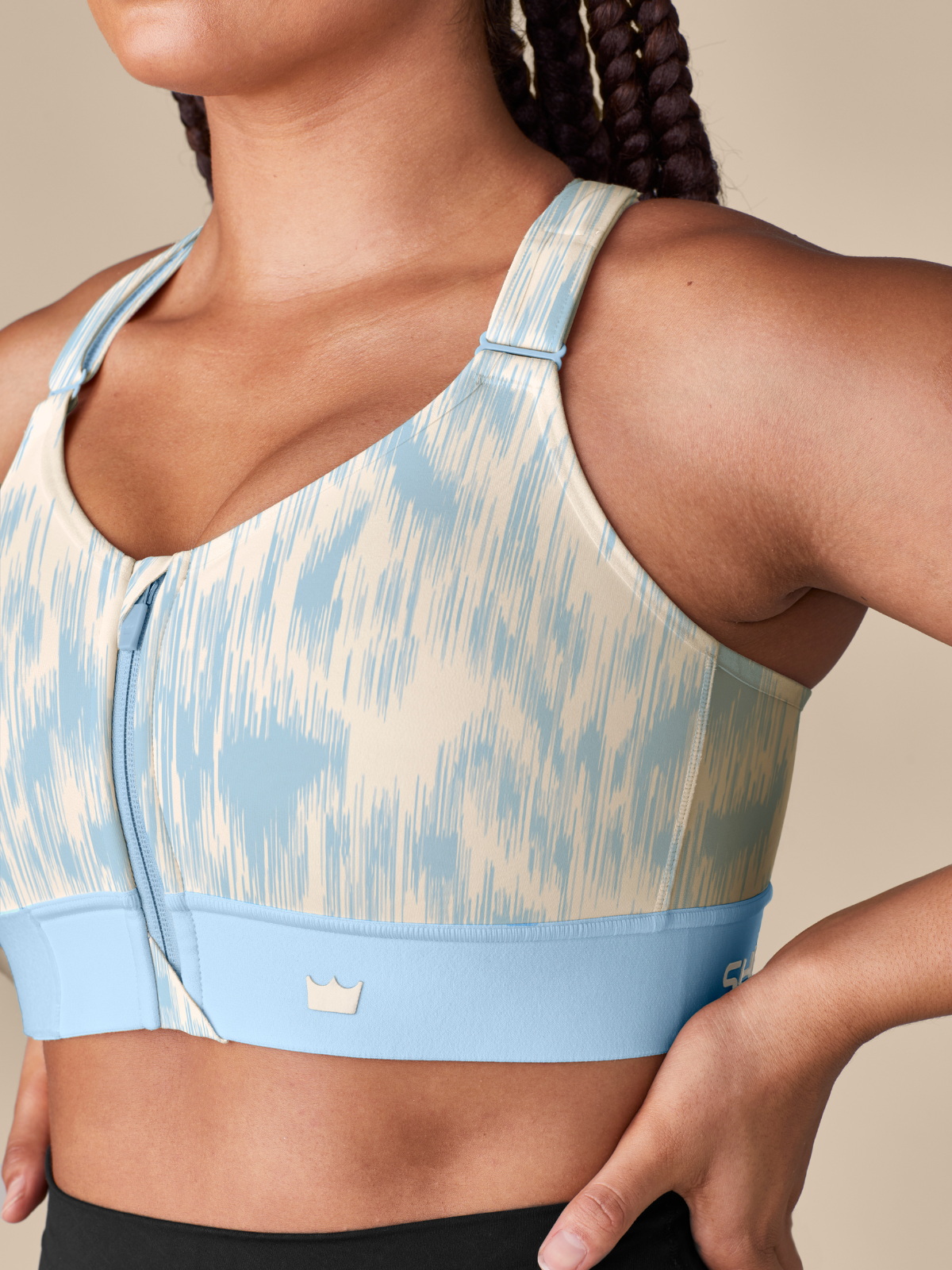 Flex Sports Bra™ - Limitless Sky Blue