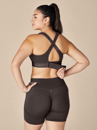 Ultimate Sports Bra® - Chocolate Triumph
