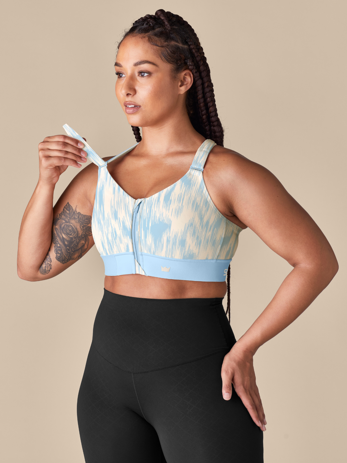 Flex Sports Bra™ - Limitless Sky Blue